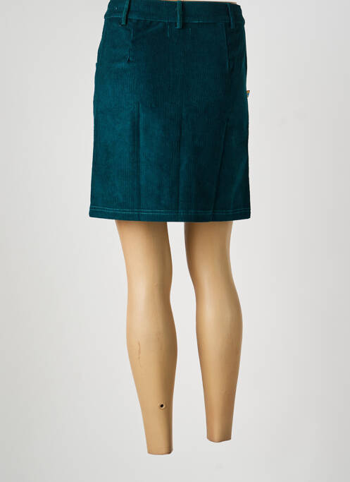 Jupe courte poches vert KALI YOG femme