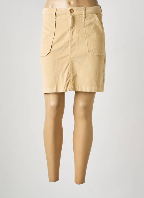 Jupe courte poches beige KANOPE femme