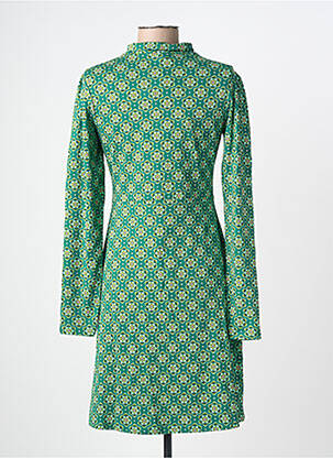 Robe courte manches longues manches longues vert BLUTSGESCHWISTER femme