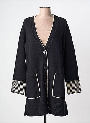 Gilet manches longues stretch noir SURKANA femme
