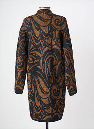 Gilet manches longues stretch marron SURKANA femme