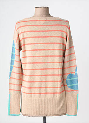Pull stretch manches longues beige WHITE STUFF femme