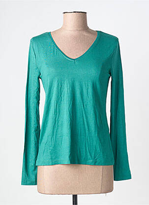 T-shirt manches longues manches longues vert LA FIANCÉE femme