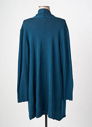 Gilet manches longues stretch bleu BY BASICS femme