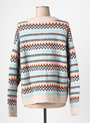 Gilet manches longues stretch beige WHITE STUFF femme