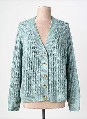 Gilet manches longues stretch bleu WHITE STUFF femme