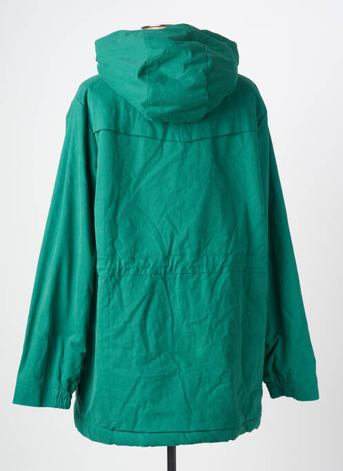 Parka manches longues a capuche vert TRANQUILLO femme