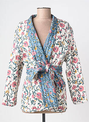 Veste casual coupe cintrée bleu PALME femme