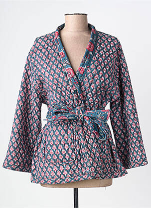 Veste casual coupe cintrée vert PALME femme