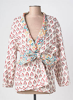 Veste casual coupe cintrée blanc PALME femme