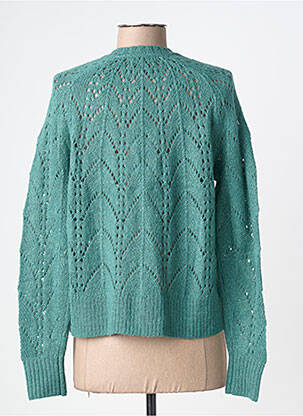Gilet manches longues coupe cintrée vert KING LOUIE femme
