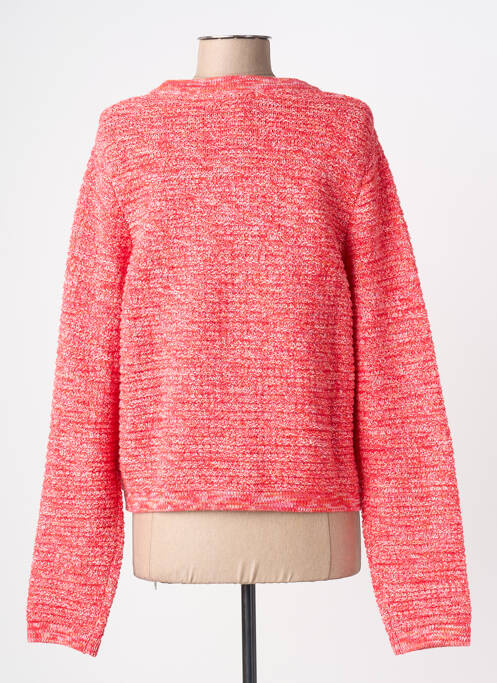 Gilet manches longues fermeture boutonnée sur le devant rouge WHITE STUFF femme