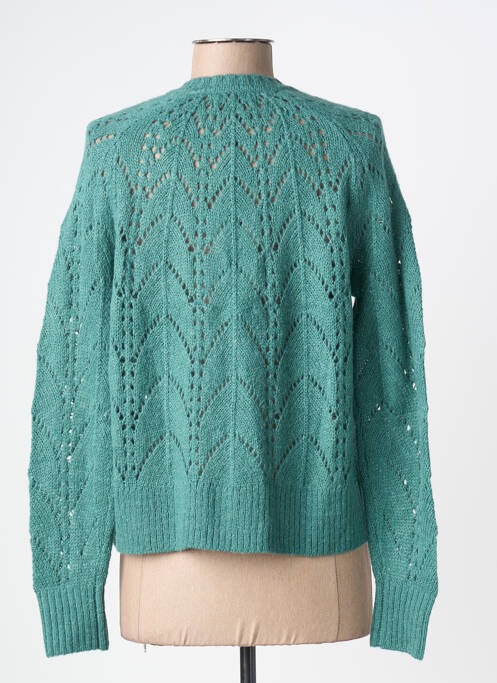 Gilet manches longues coupe cintrée vert KING LOUIE femme