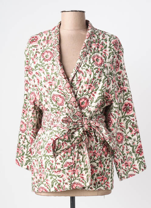 Veste casual poches rose PALME femme