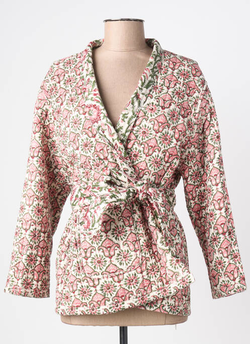 Veste casual poches rose PALME femme