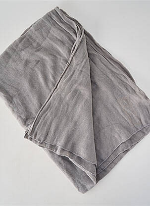 Foulard gris PALME femme