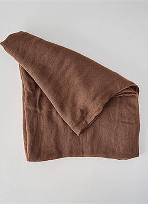 Foulard marron PALME femme