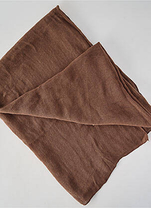 Foulard marron PALME femme
