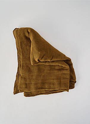 Foulard marron PALME femme