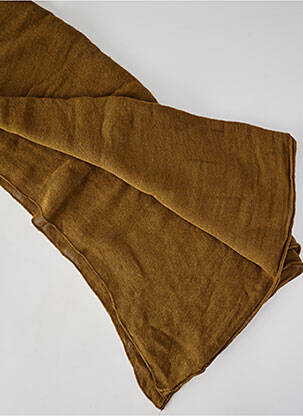 Foulard marron PALME femme