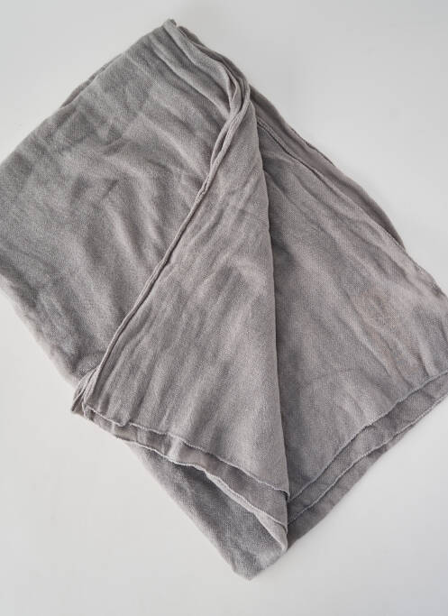 Foulard gris PALME femme