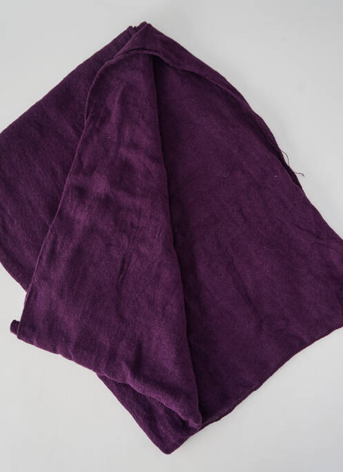 Foulard violet PALME femme