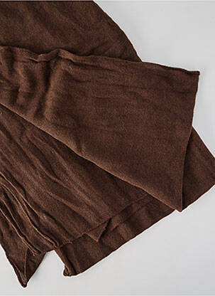 Echarpe stretch marron PALME femme