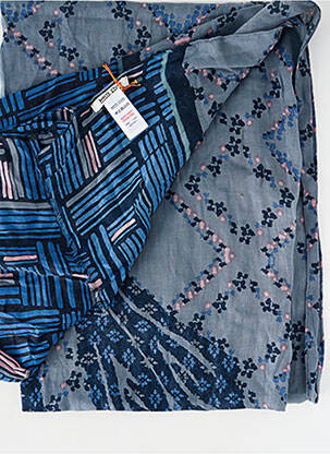 Foulard imprimé fantaisie bleu WHITE STUFF femme