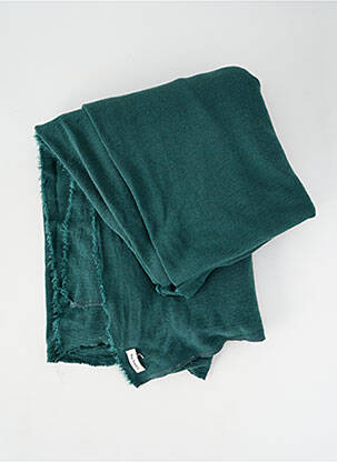 Foulard coutures renforcées vert BY BASICS femme