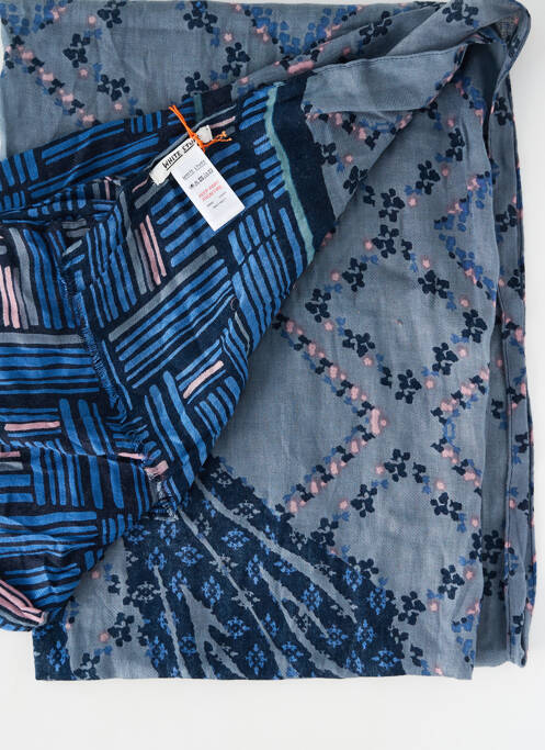 Foulard imprimé fantaisie bleu WHITE STUFF femme