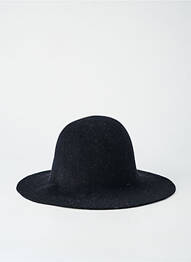 Chapeau noir ABOUT ACCESSORIES femme