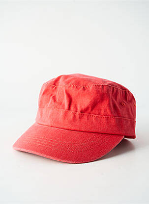 Casquette casquette norvégienne rouge MOUSQUETON unisexe