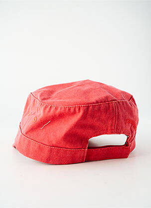 Casquette casquette norvégienne rouge MOUSQUETON unisexe