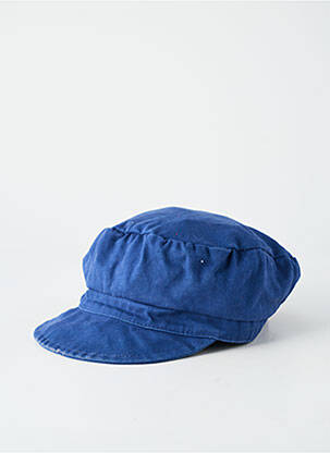 Casquette casquette norvégienne bleu MOUSQUETON femme