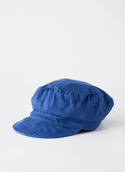 Casquette casquette norvégienne bleu MOUSQUETON femme