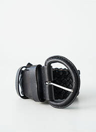 Ceinture effet matière satinée noir LA FIANCÉE femme