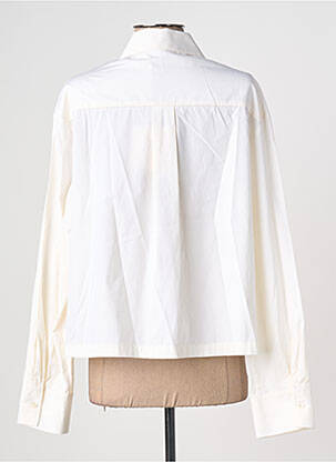 Chemisier coupe droite manches longues beige PHISIQUE DU ROLE femme