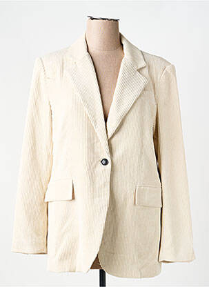 Blazer finition intérieure doublure imprimée beige MKT STUDIO homme