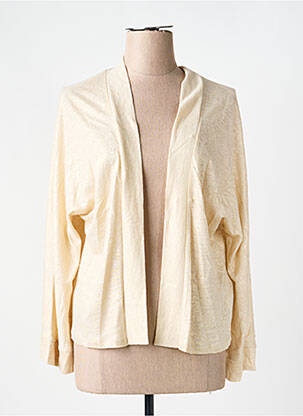 Gilet manches longues col v or NOTSHY femme