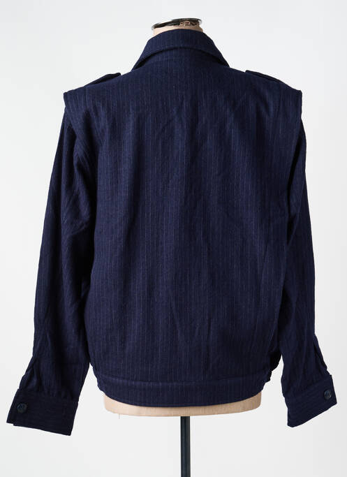 Blouson poches bleu CLARAMONTE femme