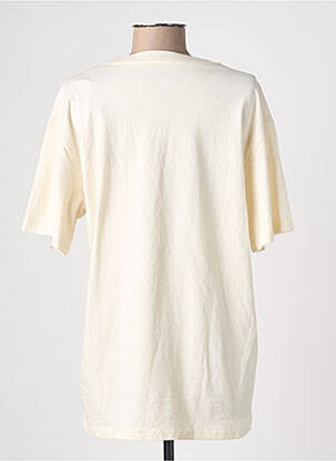 T-shirt coupe droite manches courtes beige NEWTONE femme