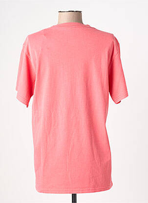 T-shirt coupe droite manches courtes rouge NEWTONE femme