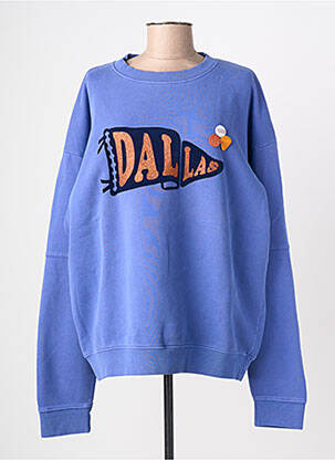 Sweat-shirt stretch manches longues violet NEWTONE femme
