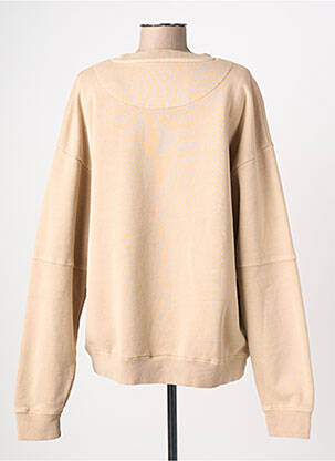 Sweat-shirt stretch manches longues beige NEWTONE femme