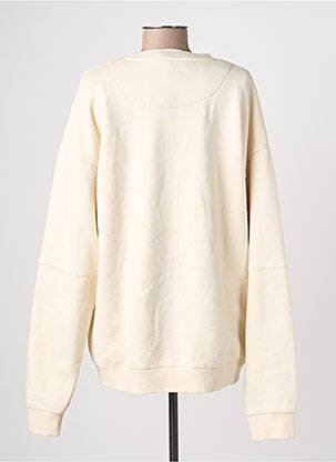 Sweat-shirt stretch manches longues beige NEWTONE femme