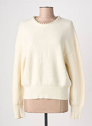 Pull stretch manches longues beige ESSENTIEL ANTWERP femme