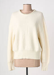 Pull stretch manches longues beige ESSENTIEL ANTWERP femme