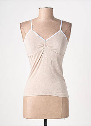 Top/caraco stretch beige LA NOUVELLE femme