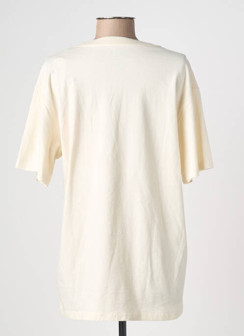 T-shirt coupe droite manches courtes beige NEWTONE femme