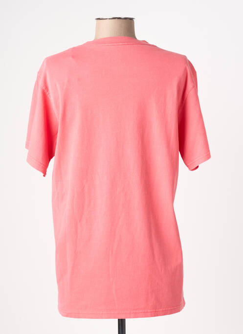 T-shirt coupe droite manches courtes rouge NEWTONE femme
